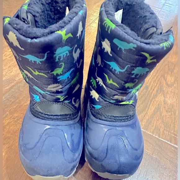 Dinosaur Rain/Snow Boots - Picture 1 of 3